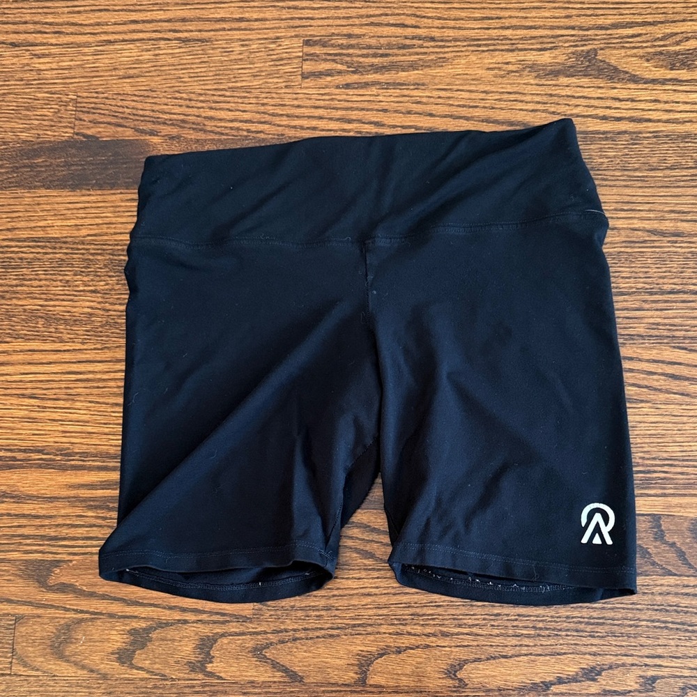 Women's Black Biker Shorts